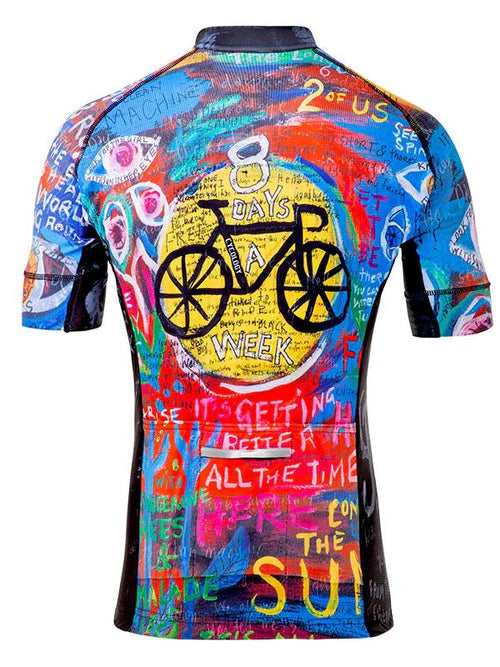 JERSEY MANCHES COURTES HOMME - 8 DAYS A WEEK