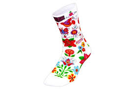 CHAUSSETTES DE VÉLO - FRIDA WHITE