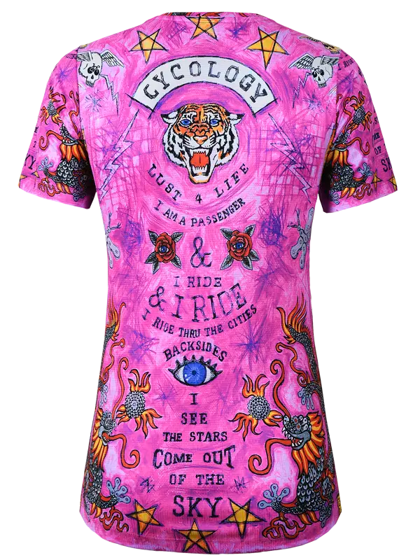 T-SHIRT TECHNIQUE FEMME -CITY OF ANGELS