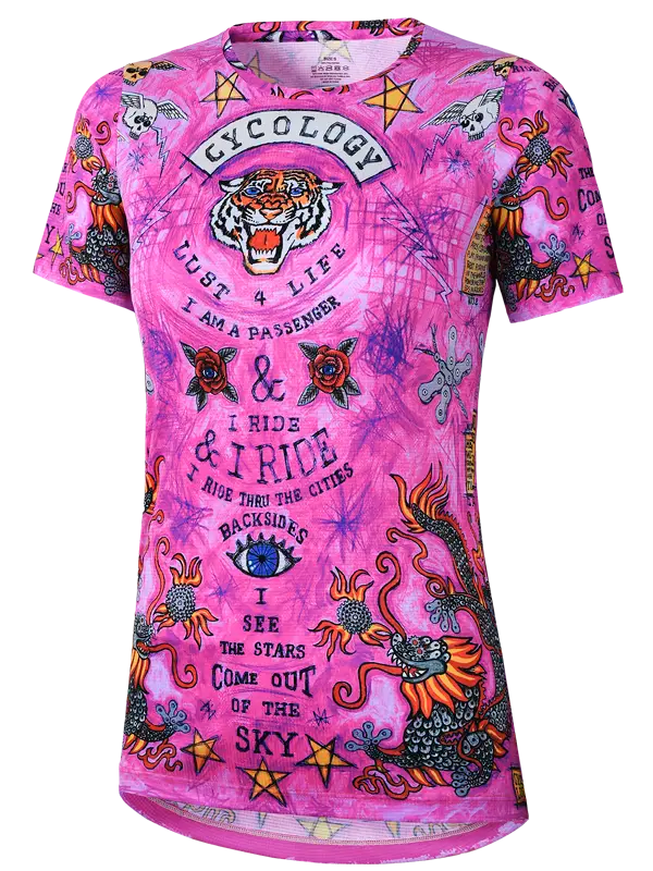 T-SHIRT TECHNIQUE FEMME -CITY OF ANGELS