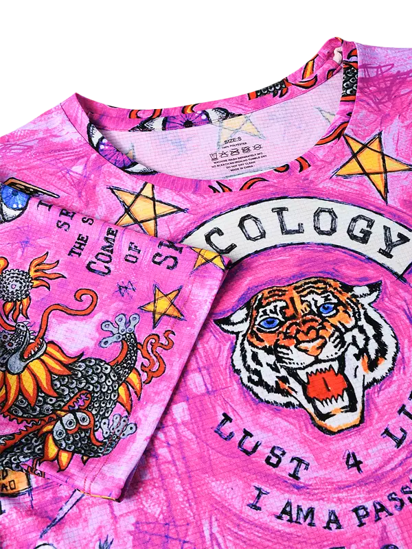 T-SHIRT TECHNIQUE FEMME -CITY OF ANGELS