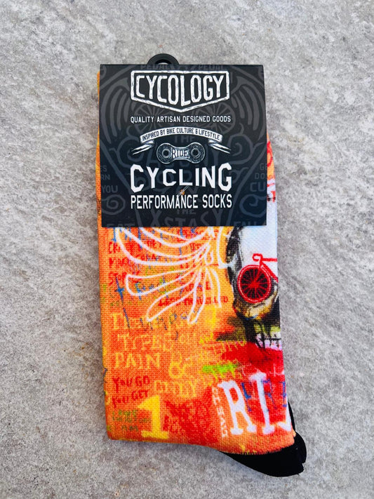 CHAUSSETTES DE VÉLO - RIDE