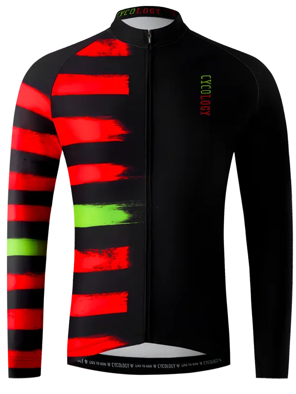 JERSEY MANCHES LONGUES HOMME - RED ZONE