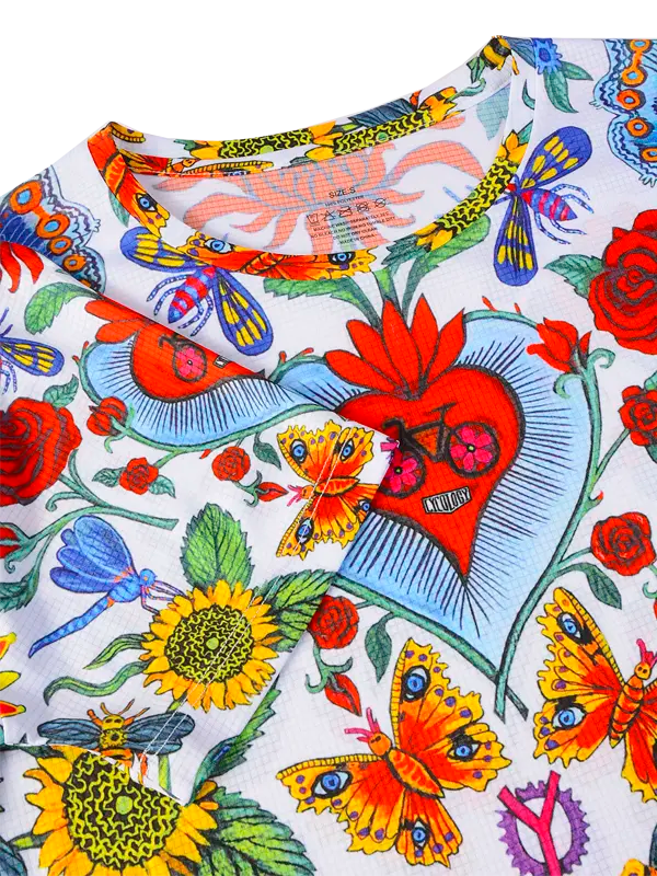 T-SHIRT TECHNIQUE FEMME - RIVER ROAD WHITE