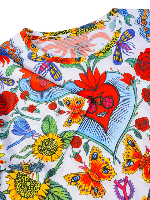 T-SHIRT TECHNIQUE FEMME - RIVER ROAD WHITE