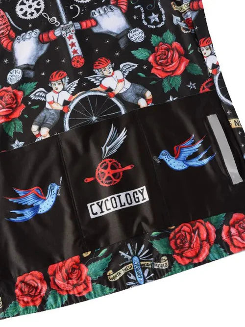 JERSEY MANCHES COURTES HOMME - VELO TATOO PRO