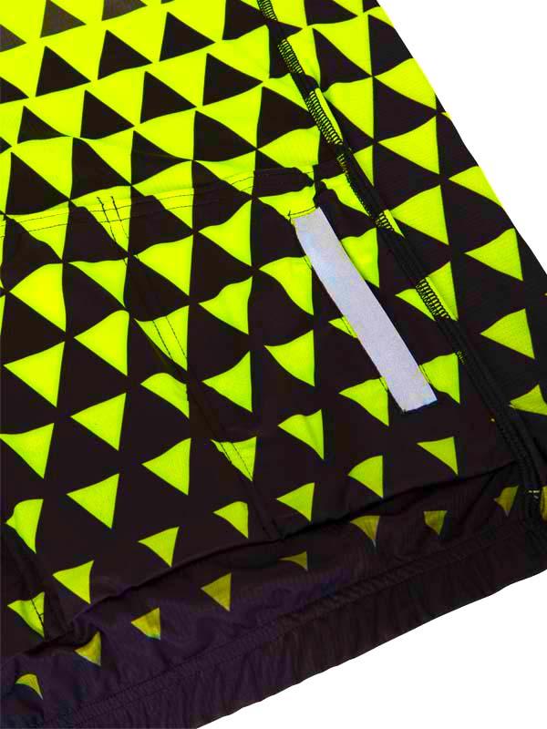 Baroudeur (Lime) Men's Cycling Jersey - Cycology Clothing Europe
