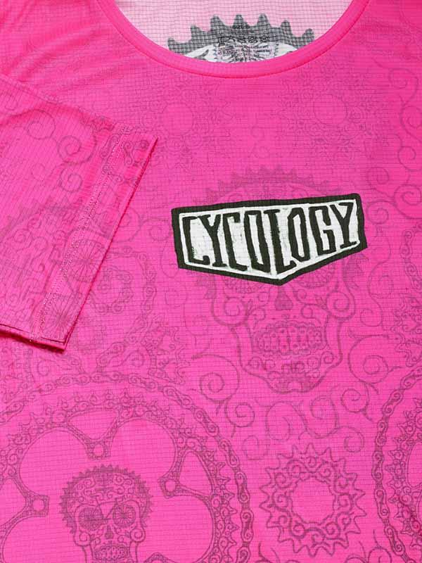 Day of the Living (Pink) Women's Technical T-Shirt - Cycology Clothing Europe