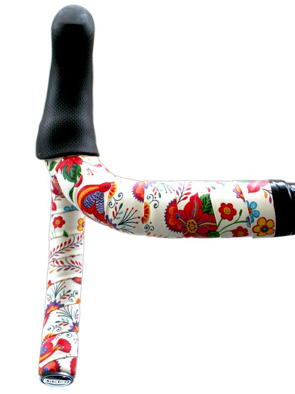 Frida (White) Handlebar Tape - Cycology Clothing Europe