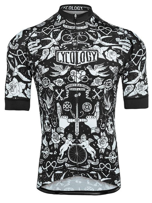 Velo Tattoo Men's Jersey - Cycology Clothing Europe